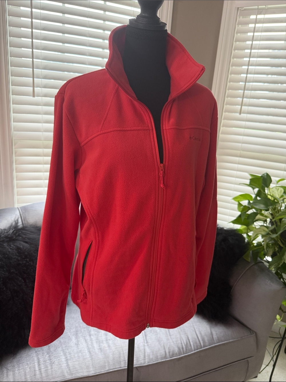 Columbia Women's Coral Full-Zip Fleece Utility Jacket